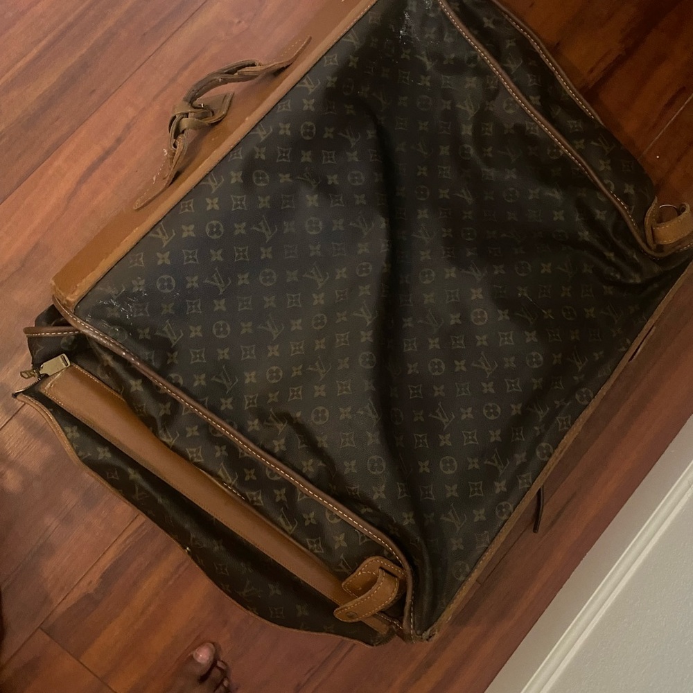 Luxury Brown Monogram Duffel Bag